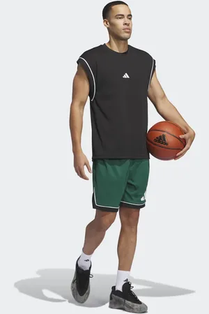 adidas Adidas basketball badge of sport shorts in team dark / black