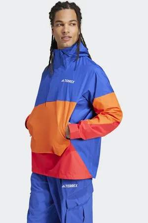 adidas Terrex xploric 2.5l climaproof anorak in semi lucid / semi impact