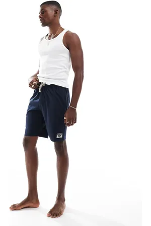 Emporio Armani Bodywear lounge shorts with logo detail in