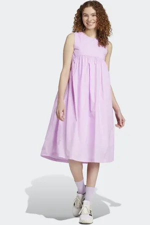 adidas City escape summer dress in bliss lilac