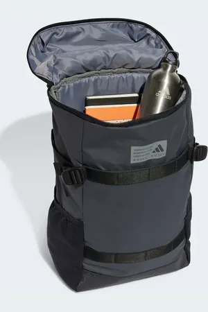 adidas Hybrid backpack in carbon / black