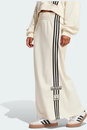 adidas Adibreak maxi skirt in cream