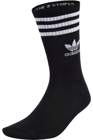 adidas 3-stripes crew socks 6 pairs in
