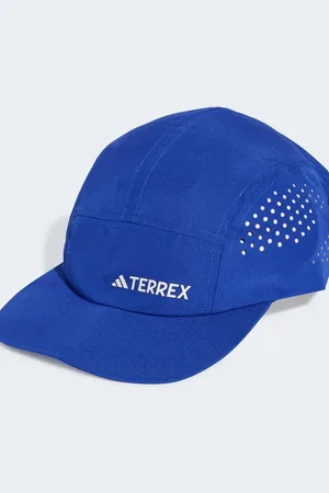 adidas Terrex climacool 5-panel solid cap in semi lucid / white