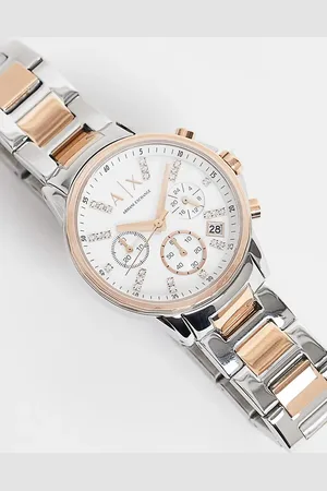 Armani Exchange Womens mix metal bracelet watch AX4331