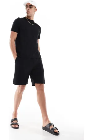 Bershka Textured short co-ord in