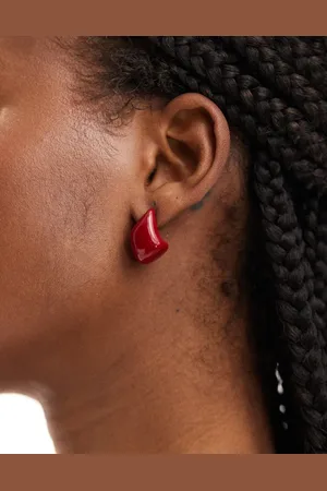ASOS Earrings with molten stud design in