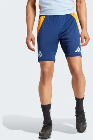 adidas Real madrid tiro 24 competition training shorts in team navy 2 / crew orange
