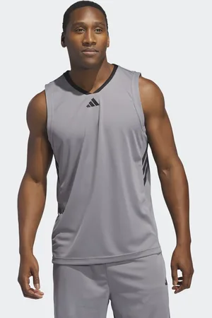 adidas Adidas basketball legends tank top in three / black