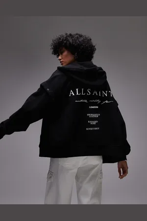 AllSaints Aroma amphia hoody in