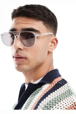 ASOS Sunglasses with crystal frame and smoke lens