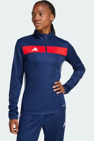 adidas Tiro 25 essentials training top in team navy / red