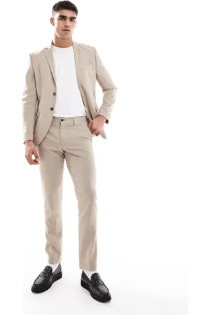 JACK & JONES Super slim trousers in beige