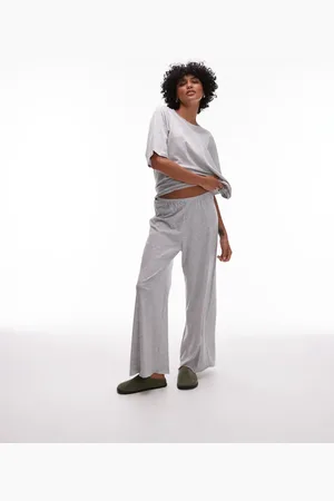 ARKET Mix and match cotton pyjama trousers in melange