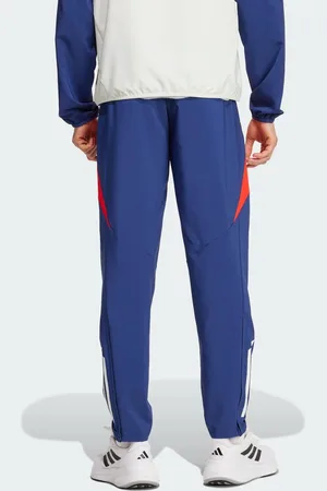 adidas Olympique lyonnais tiro 24 presentation pants in midnight indigo / bright red /