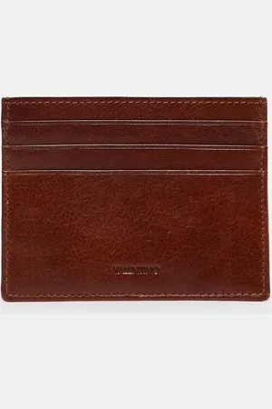 VALENTINO Valentino five cardholder in tan