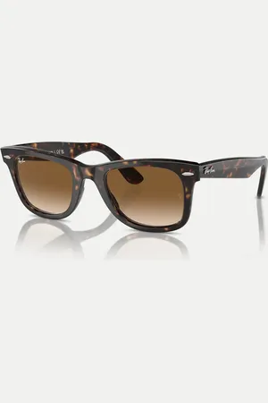 Ray-Ban Original wayfarer classic square sunglasses with lens in tortoise