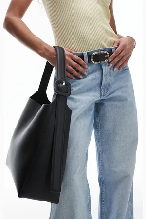 MANGO Buckle detail adjustable strap bag in