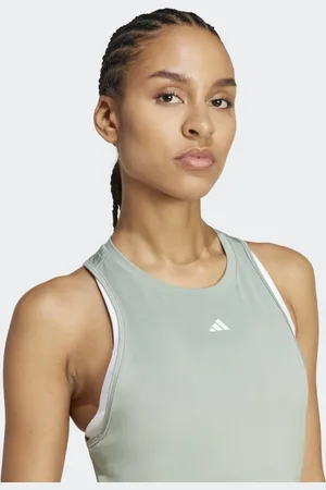 adidas Designed for training tank top in silver