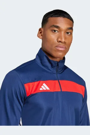 adidas Tiro 25 essentials training top in team navy / red