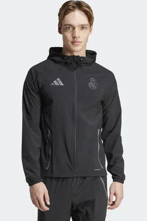 adidas Real madrid tiro 25 competition vis tech travel jacket in