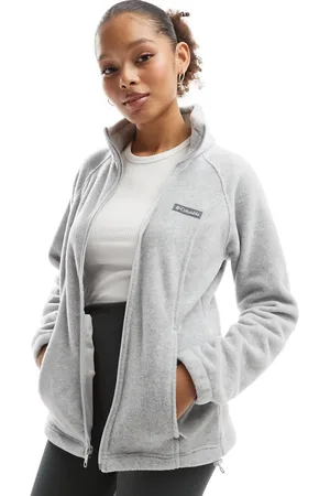 Columbia Benton Springs full zip fleece in heather