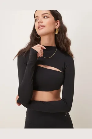 Nike Zenvy Dri-FIT soft touch long sleeved shrug top in