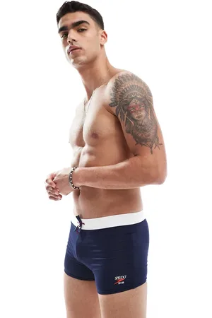 Speedo Swim bottoms solid square leg aquashorts in peacoat