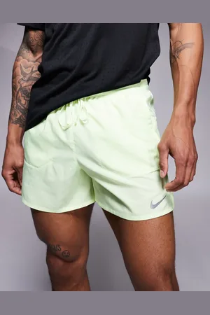 Nike Stride Dri-FIT 5 inch shorts in lime