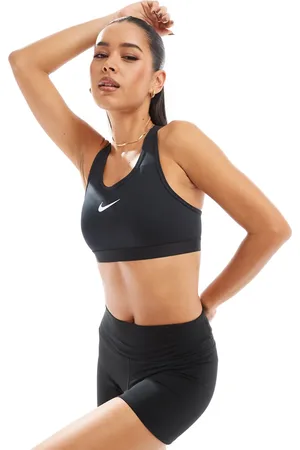 Nike Swoosh high support sports bra in royal