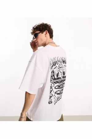 COLLUSION Graphic t-shirt with alien print in skate fit