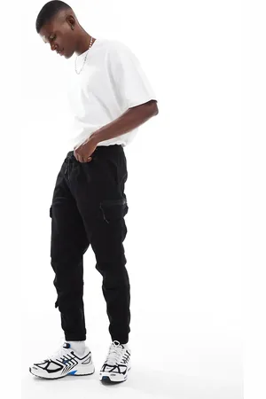 Pull&Bear Soft cargo joggers in