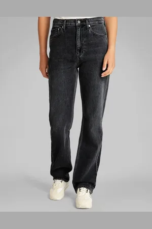Calvin Klein High rise straight jeans in wash