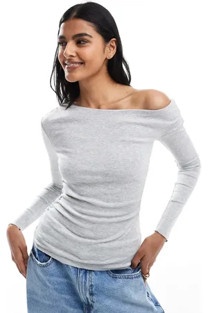 Cotton On Cotton On marlow asymmetrical long sleeve top in
