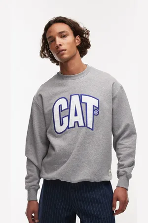 Caterpillar WWR oversized embroidery logo sweatshirt in