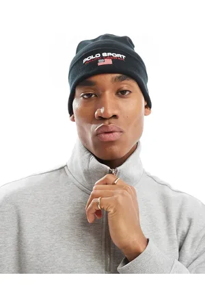 Ralph Lauren Sport Capsule logo knit beanie in