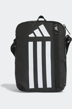 adidas Essentials training shoulder bag in / white