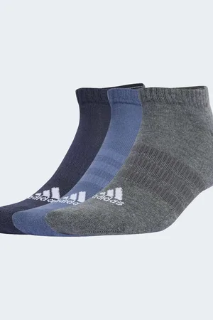 adidas Cushioned low-cut socks 3 pairs in legend ink / preloved ink / da