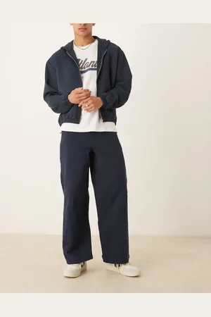 ASOS Super baggy trouser with seam detail in