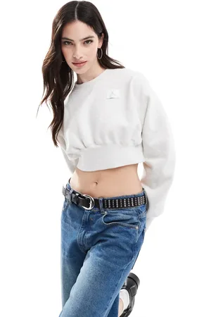 Jordan Flight Fleece cropped sweatshirt in