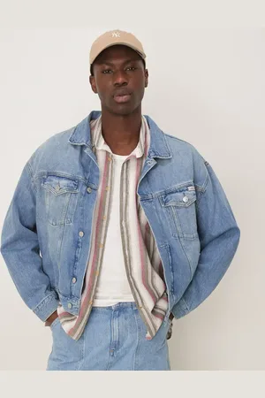 Calvin Klein Relaxed denim jacket in mid wash