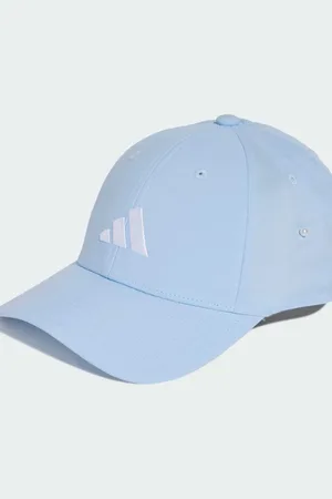 adidas New logo embroidered baseball cap in glow / white