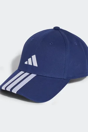 adidas 3-stripes new logo baseball cap in dark / white