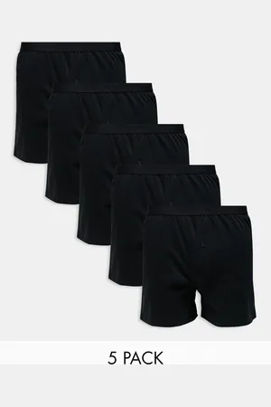 ASOS 5 pack jersey boxers in