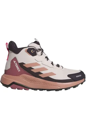 adidas Terrex anylander mid rain.rdy hiking shoes in putty mauve / warm clay / pure