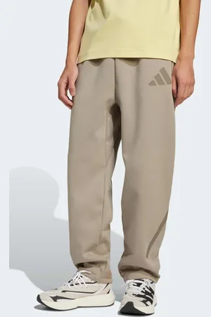 adidas Adidas z.n.e. open-hem pants in putty beige