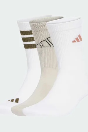 adidas Logo socks 3 pairs in / / beige