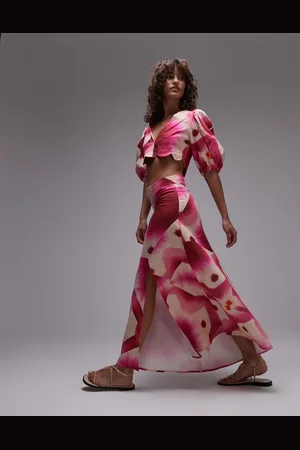 Laagam Rose maxi skirt in co-ord