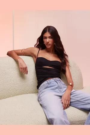 Ohpolly Esme modal ruched layered tank top in