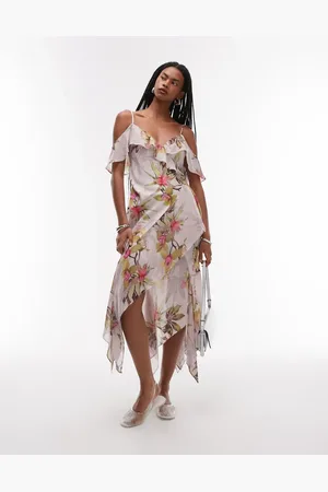 AllSaints Grace dress in adena soft